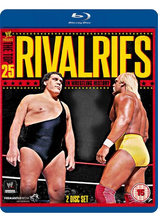 Cover for Wwe-top 25 Rivalries · Wwe: Wwe Presents The Top 25 Rivalries In Wrestling History (Blu-Ray) (2013)