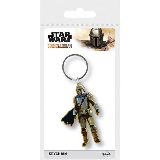 Cover for Star Wars · The Mandalorian Rubber Keychain (MERCH)
