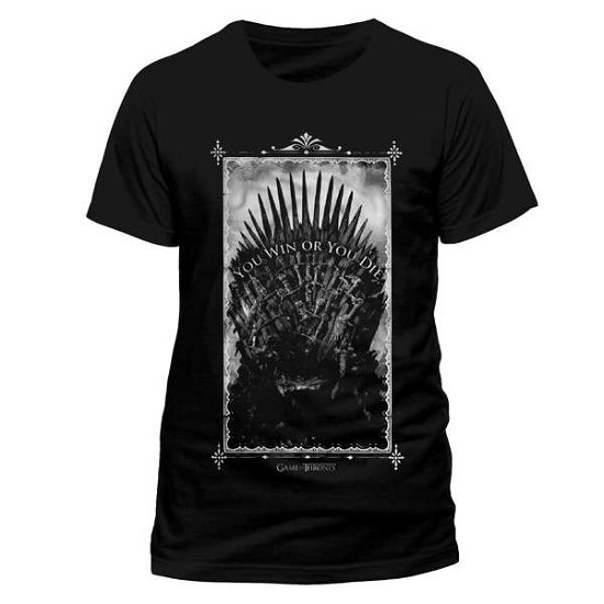 Cover for Game of Thrones · Win or Die (Unisex) (MERCH) [size S]
