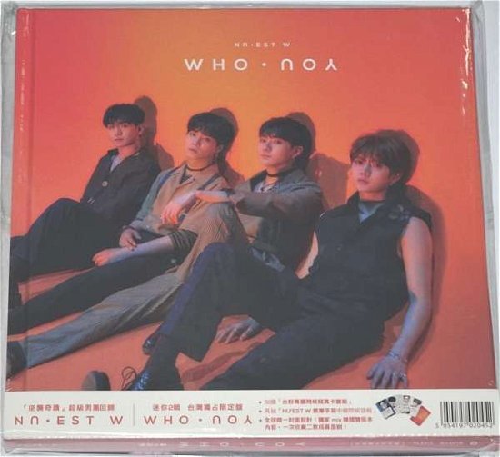 Cover for Nu'est W · Who You (CD) [Taiwan Exclusive edition] (2018)