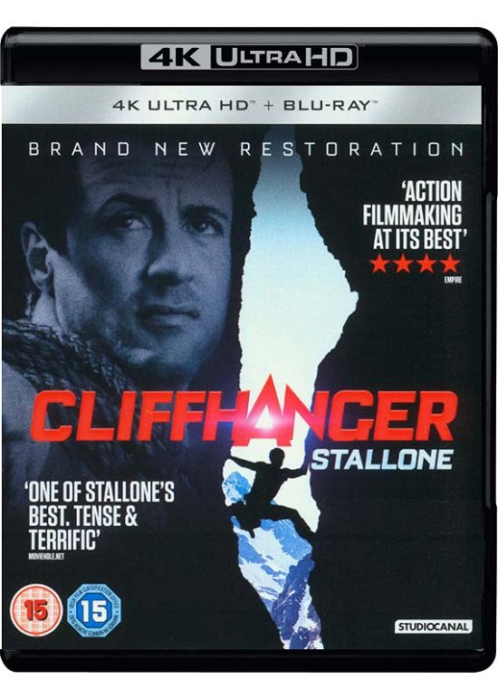 Cliffhanger - Cliffhanger - Películas - Studio Canal (Optimum) - 5055201841452 - 12 de noviembre de 2018