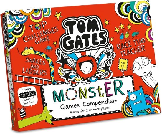 Cover for Tom Gates Monster Games Compendium (MERCH)