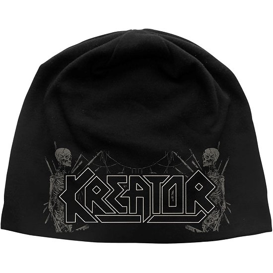 Kreator Unisex Beanie Hat: Skull & Skeletons - Kreator - Merchandise - RAZAMATAZ - 5056365708452 - December 18, 2020