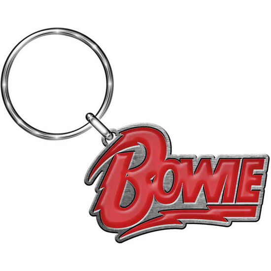 David Bowie Keychain: Logo - David Bowie - Merchandise -  - 5056365724452 - 