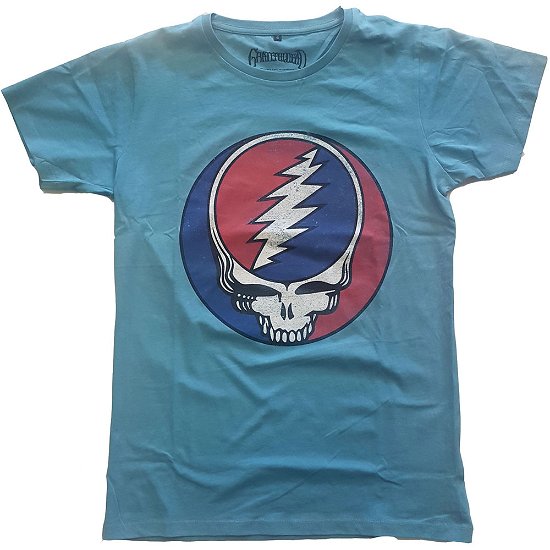 Cover for Grateful Dead · Grateful Dead Unisex T-Shirt: Steal Your Face Classic (T-shirt) [size XS] [Blue - Unisex edition]