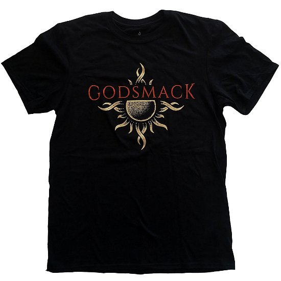 Godsmack Unisex T-Shirt: Sun Logo - Godsmack - Merchandise -  - 5056368695452 - 