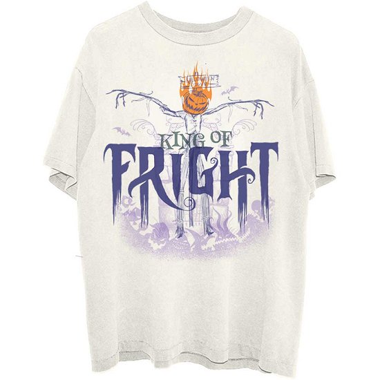 The Nightmare Before Christmas Unisex T-Shirt: King of Fright - Nightmare Before Christmas - The - Merchandise -  - 5056561038452 - 
