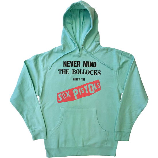 Cover for Sex Pistols - The · The Sex Pistols Unisex Pullover Hoodie: Never Mind The Bollocks Original Album (Green) (Hoodie) [size S] (2023)