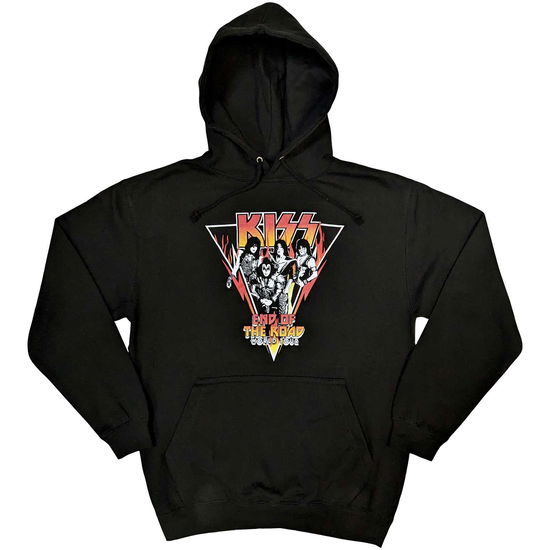 KISS Unisex Pullover Hoodie: Triangle - Kiss - Koopwaar -  - 5056737220452 - 