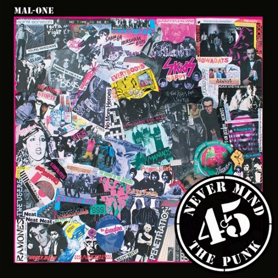 Cover for Mal-One · Never Mind the Punk 45 (LP) (2018)