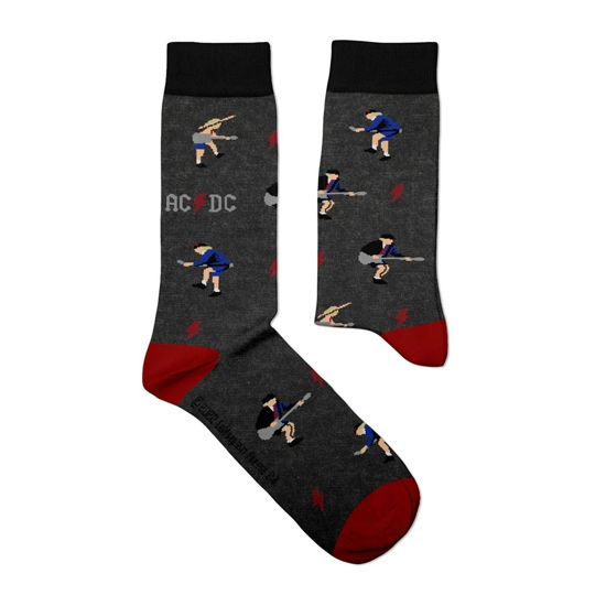 AC/DC · Angus Young (Eur 41-46/uk 7½-11½/us 8-12) (Socks) [size L] (2024)