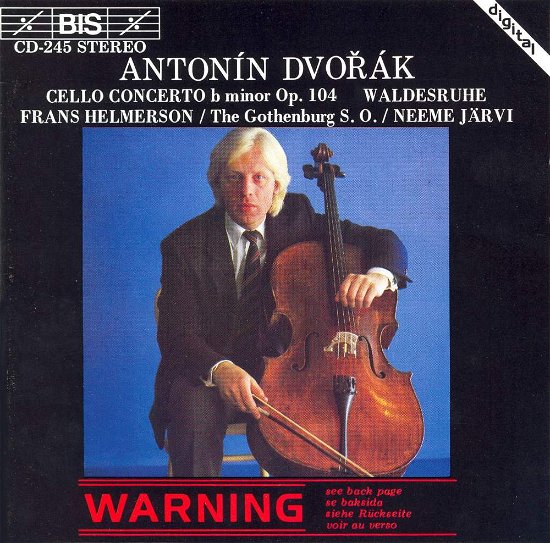 Cover for Dvorak Antonin · Cello Concerto; Waldesruhe (CD) (1994)