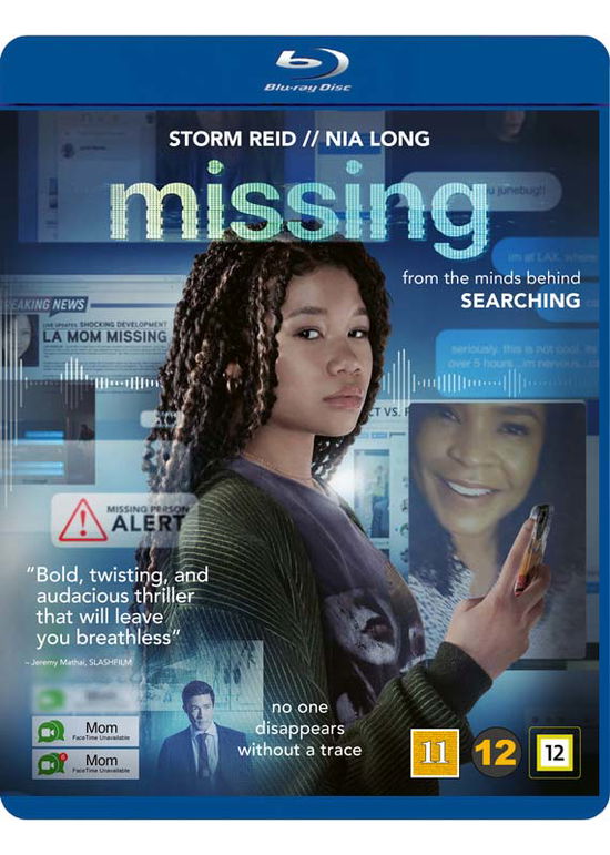 Cover for Missing (Blu-ray) (2023)