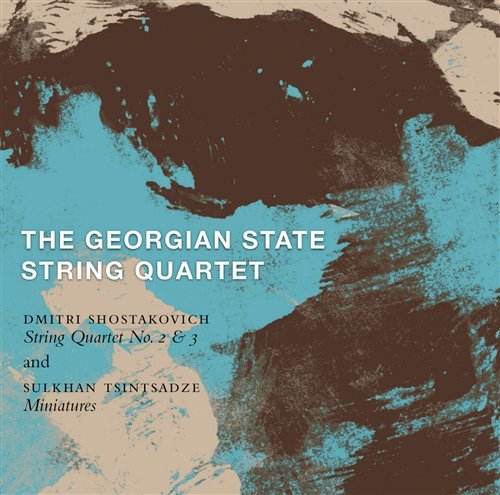 Cover for Georgian State String Quartet · Shostakovich Quartets 2&amp;3 (CD) (2006)