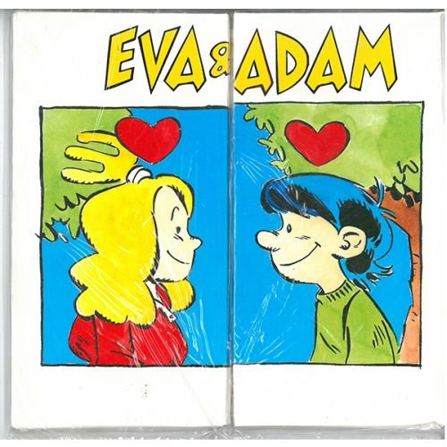 Cover for Hjelm Förlag · Brevpapper Eva &amp; Adam - Brevpapir (Lose Papiere) (2000)