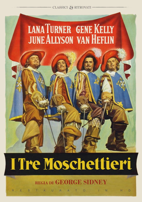 Cover for Tre Moschettieri (I) (Restaura · Tre Moschettieri (I) (Restaurato In Hd) (DVD) (2022)