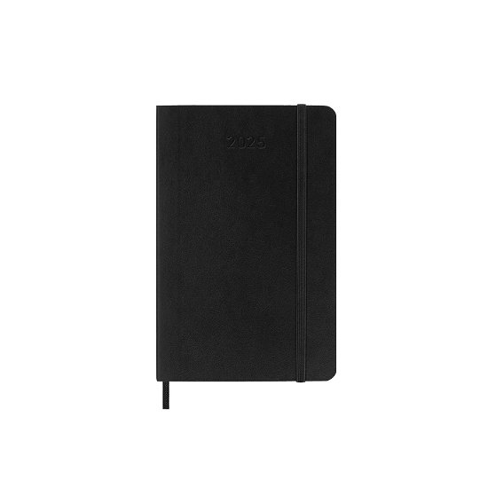Cover for Moleskine · Moleskine 2025 12-Month Weekly Horizontal Pocket Softcover Notebook: Black (Pocketbok) (2024)