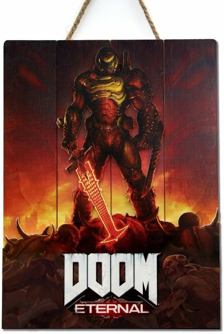 Cover for Doctor Collector · DOOM Eternal WoodArts 3D Print (MERCH)