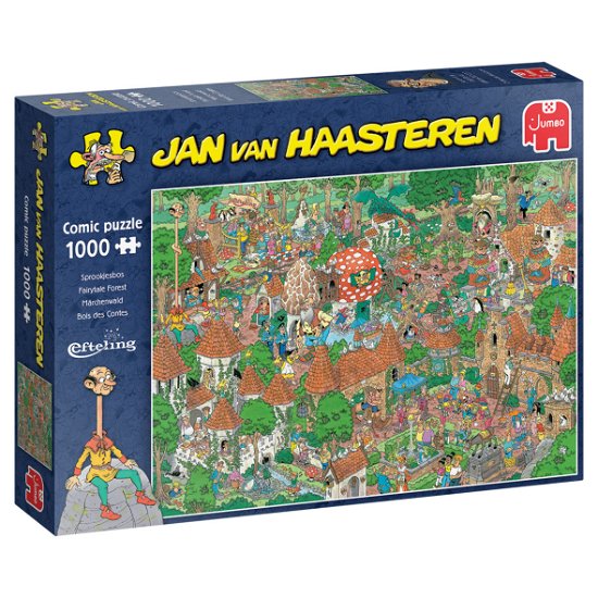 Efteling Sprookjesbos (1000 Stukjes) - Jan Van Haasteren - Lautapelit - Jumbo - 8710126200452 - 