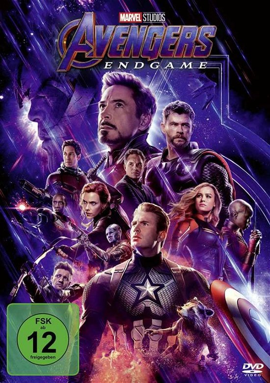 Cover for Marvels The Avengers · Marvels The Avengers - Endgame (DVD) (2019)