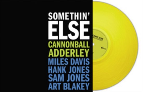 Cover for Cannonball Adderley · Somethin Else (Lime Vinyl) (LP) (2023)
