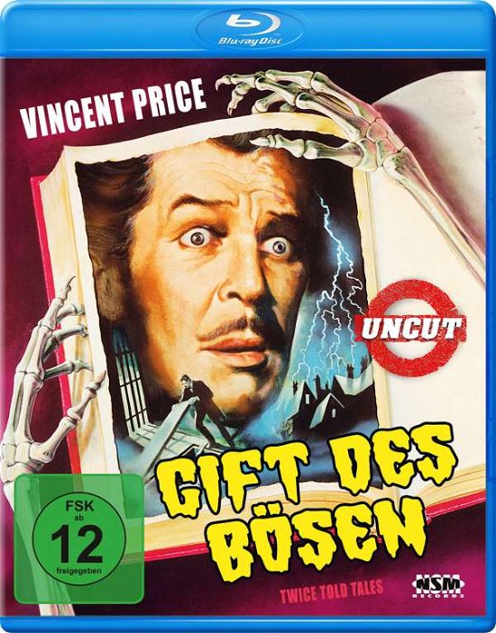 Cover for Sidney Salkow · Gift Des Bösen (Uncut) (Blu-ray) (Blu-ray) (2021)