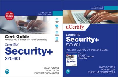 Cover for Omar Santos · CompTIA Security+ SY0-601 Cert Guide uCertify Course and Labs Card and Textbook Bundle (Book) (2021)