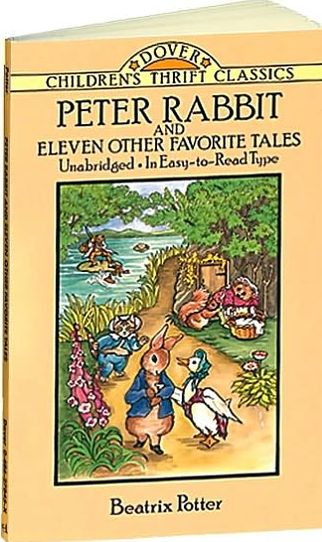 Cover for Children's Dover Thrift · Peter Rabbit and Eleven Other Favorite Tales (Dover Children's Thrift Classics) (Paperback Book) (1993)