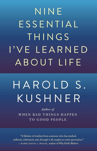 Cover for Harold S. Kushner · Nine Essential Things I've Learned About Life (Pocketbok) (2016)