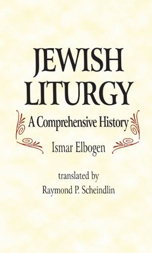 Cover for Ismar Elbogen · Jewish Liturgy: a Comprehensive History (Hardcover Book) (1993)