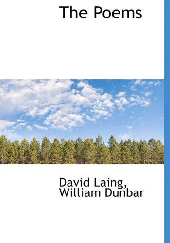 Cover for William Dunbar · The Poems (Hardcover Book) (2009)