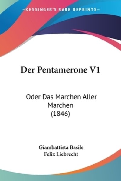 Cover for Giambattista Basile · Der Pentamerone V1 (Taschenbuch) (2010)