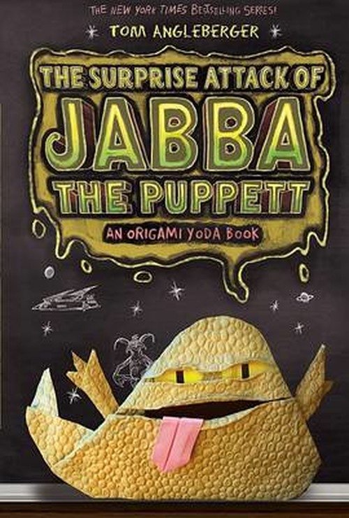 Cover for Tom Angleberger · The Surprise Attack of Jabba the Puppett: An Origami Yoda Book (Taschenbuch) (2013)