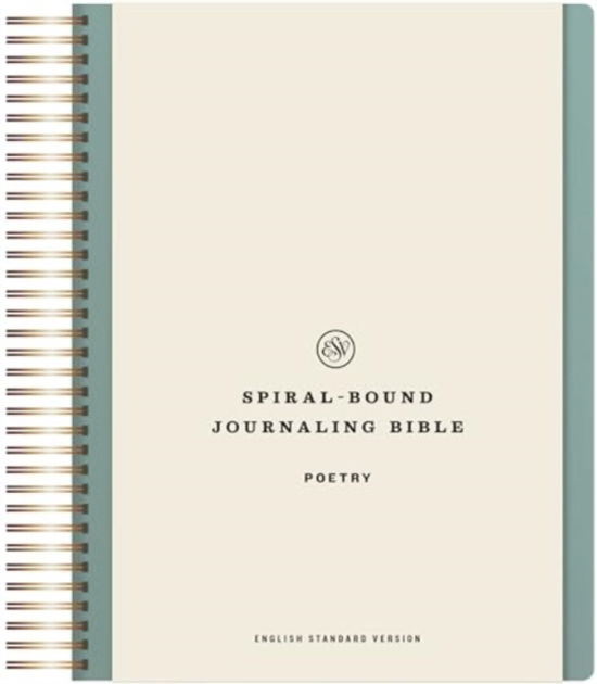 Cover for ESV Spiral-Bound Journaling Bible, Poetry (Hardcover Book) (2024)