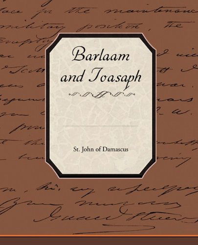 Cover for St John of Damascus · Barlaam and Ioasaph (Paperback Book) (2009)