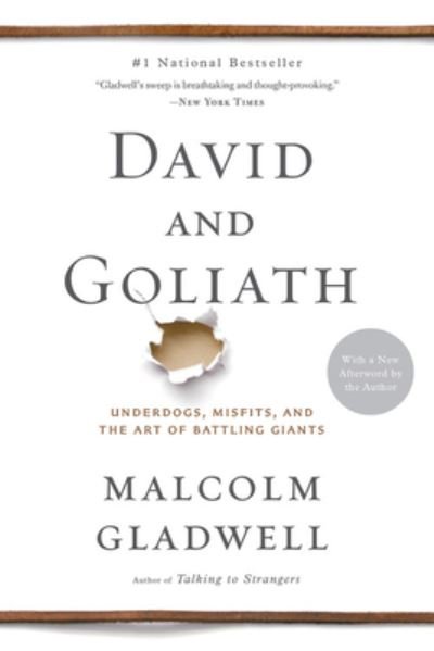Cover for Malcolm Gladwell · David and Goliath (CD) (2013)