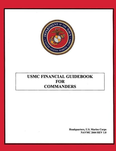 Cover for Department of the Navy · Usmc Financial Guidebook for Commanders (Paperback Book) (2013)