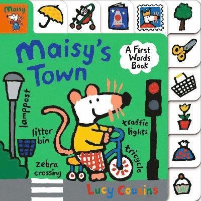 Cover for Lucy Cousins · Maisy's Town: A FIrst Words Book - Maisy (Tavlebog) (2022)