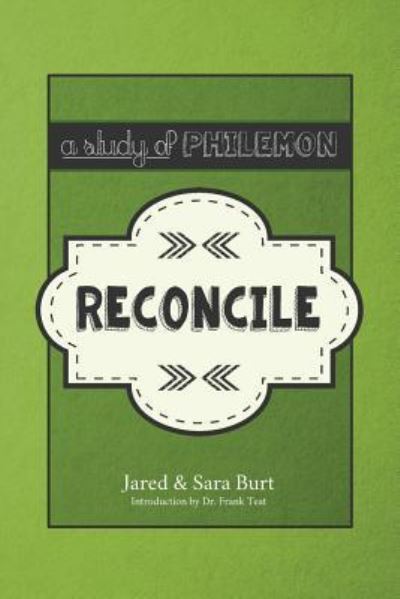 Cover for Jared C Burt · Reconcile (Paperback Book) (2017)