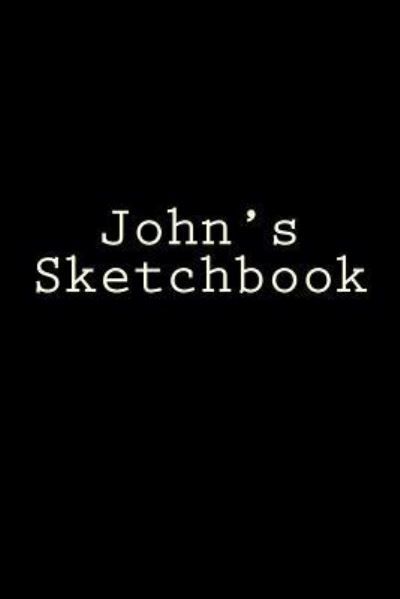 Cover for Marshall · John's Sketchbook (Paperback Book) (2017)