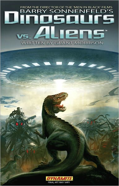 Cover for Grant Morrison · Barry Sonnenfeld's Dinosaurs Vs Aliens (Hardcover Book) (2012)