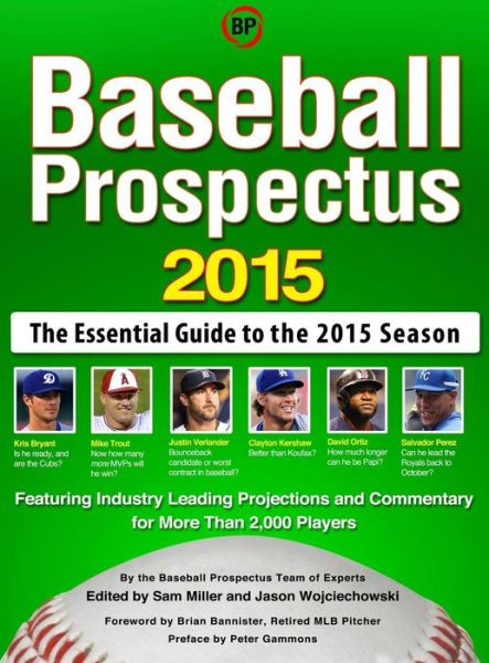 Cover for Baseball Prospectus · Baseball Prospectus 2015 (Hardcover Book) (2015)