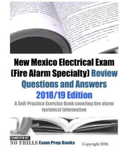 Cover for Examreview · New Mexico Electrical Exam (Fire Alarm Specialty) Review Questions and Answers (Paperback Bog) (2018)