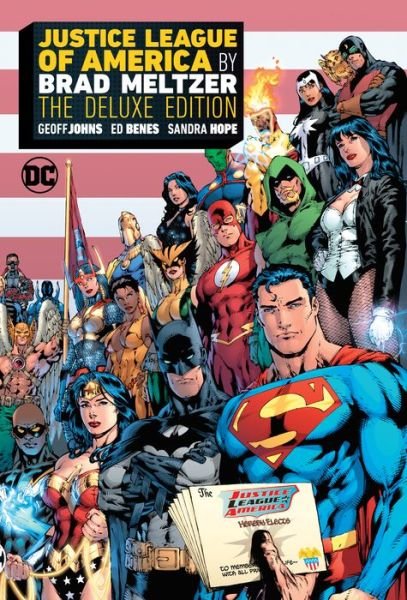 Cover for Brad Meltzer · Justice League of America by Brad Meltzer: The Deluxe Edition (Hardcover bog) (2020)