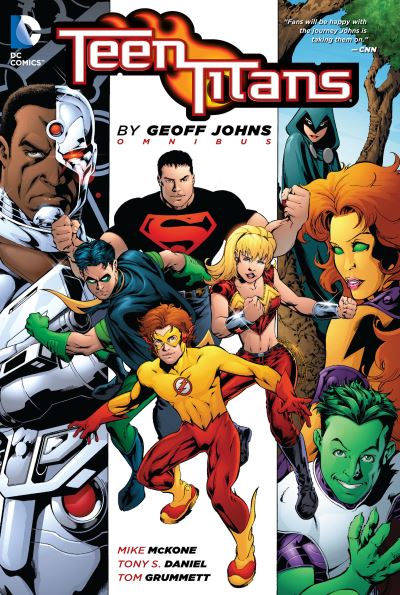 Cover for Geoff Johns · Teen Titans by Geoff Johns Omnibus (Hardcover bog) (2022)