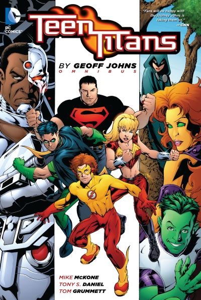 Cover for Geoff Johns · Teen Titans by Geoff Johns Omnibus (Inbunden Bok) (2022)