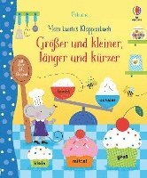 Cover for Hannah Watson · Mein buntes Klappenbuch: Größer und kleiner, länger und kürzer (Hardcover Book) (2021)