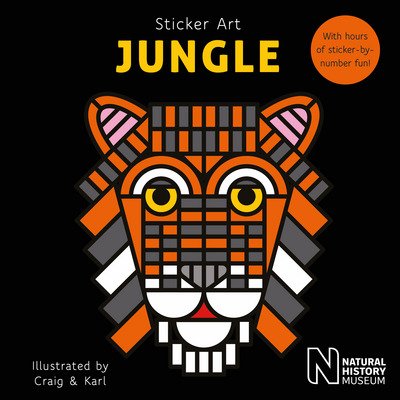 Cover for Natural History Museum · Sticker Art Jungle - Sticker Art (Paperback Book) (2017)