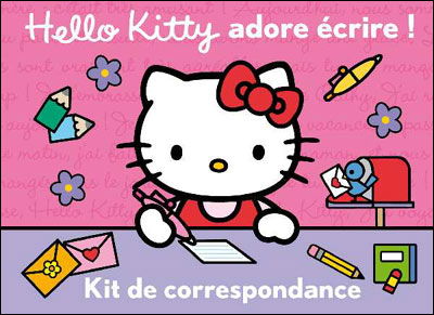 Cover for Collective · Hello Kitty Adore Ecrire ! Kit De Correspondance (Hardcover Book) [French edition] (2008)