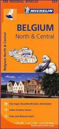 Cover for Michelin · Michelin Regional Maps Benelux: Belgium North and Central (Gebundenes Buch) (2016)